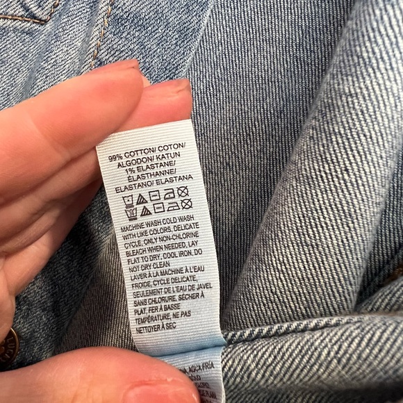 Lucky Brand cropped denim jacket - Picture 4 of 4